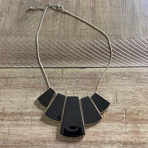 Halle Joy Black Stone Necklace
